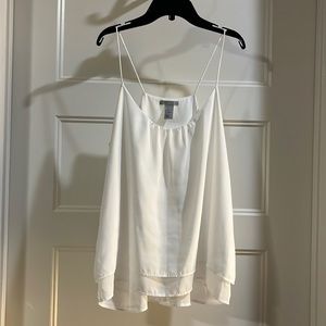 White layered top